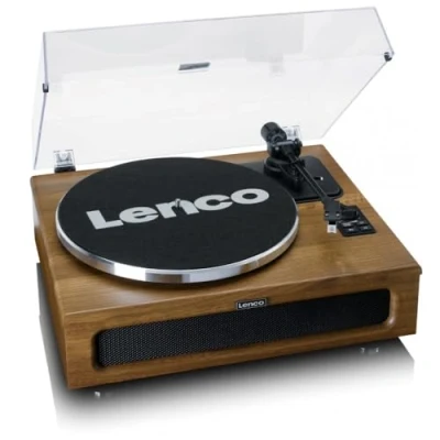 Afbeelding van Lenco LS 410WA Platenspeler met 4 ingebouwde luidsprekers Hout Wood