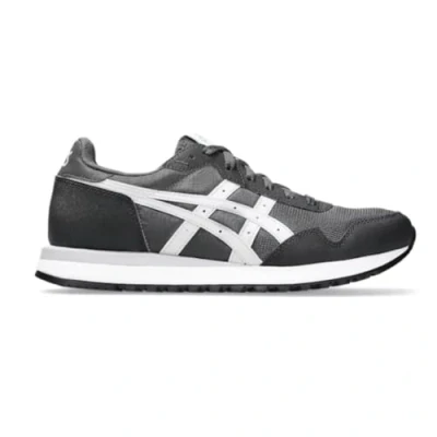 Afbeelding van Asics Sportstyle Tiger Runner II Unisex Sneakers laag, Maat: 40, Graphite grey/cloud grey Imitatieleer/ textiel