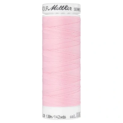 Afbeelding van Mettler SERAFLEX elastisch machinegaren, 130m, 0082 licht roze, shell
