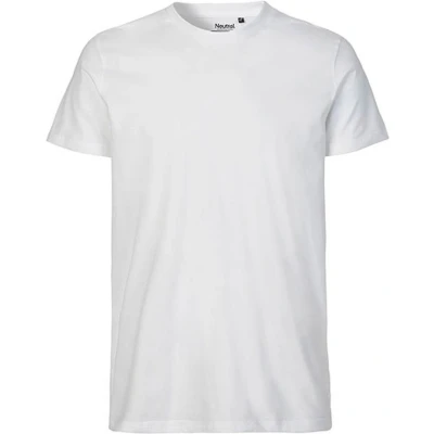 Afbeelding van Fairtrade Men&#039;s Fit T Shirt met ronde hals White S