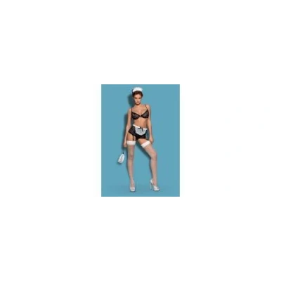 Image de Tenue sexy de soubrette 5 pièces (Taille : S/M)