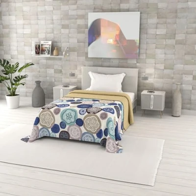 Afbeelding van FANTASY Zomerdekbed, bedrukt, Murrine, 1 zits en half 220 x 270 cm
