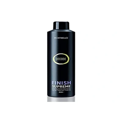 Afbeelding van Extra Vasthoudende Haarspray Decode Finish Supreme Montibello (400 ml)