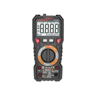 Afbeelding van Habotest Digitale multimeter met zaklamp HT118C