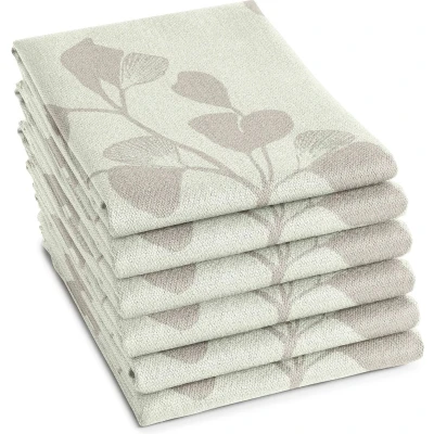 Afbeelding van DDDDD theedoek Kenchi 60x65 cm Cream 6 stuks
