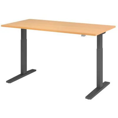 Afbeelding van Bureau In Hoogte Verstelbaar Meerkleurig Xmka 16 G 160x80