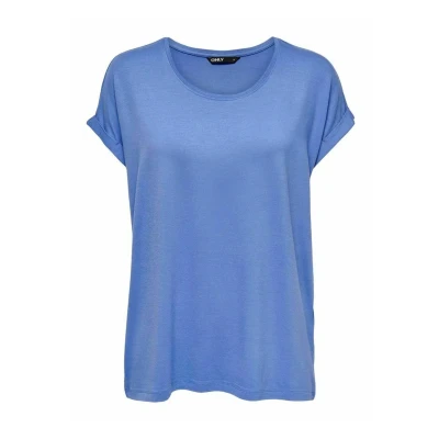 Afbeelding van ONLY Moster Oneck NOOS JRS Tshirt basic, Dames, Maat: XS, Blue yonder