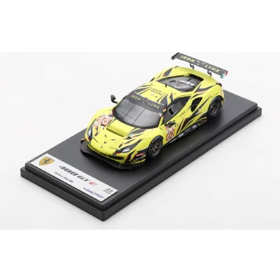 Afbeelding van 1:43 Diecast modelauto Ferrari 488 GTE EVO Iron Lynx #60 24H LeMans 2022 C. Schiavoni / A. Balzan R. Giammaria Looksmart.