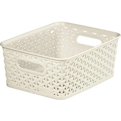 Afbeelding van Curver My Style rechthoekige mand S 4 l 25 x 19 10 H wit