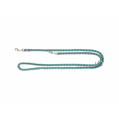 Afbeelding van Trixie Hondenriem Cavo Verstelbaar Aqua / Grafiet Grijs 200X1,2 CM