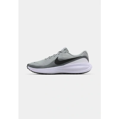 Afbeelding van Nike Performance Revolution 8 Hardloopschoenen voor op de weg, Heren, Maat: 43, Light smoke grey/black/smoke grey/white Kunststof/ textiel