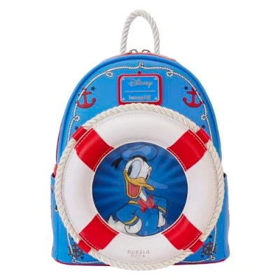 Afbeelding van Disney Loungefly Mini Backpack Donald Duck 90th Anniversary