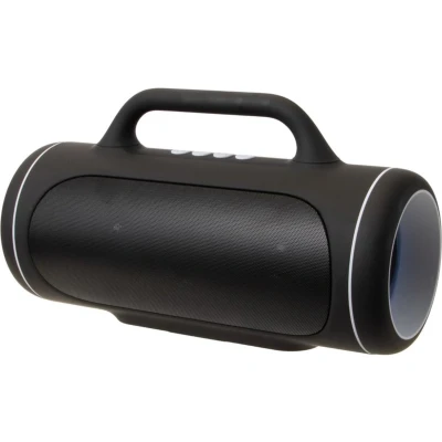 Afbeelding van BRAINZ LED Boombox Krachtige speakers Bluetooth speaker Zwart