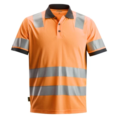 Afbeelding van Allroundwork, High Vis Polo Shirt Klasse 2, Oranje (5500), 008