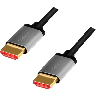 Afbeelding van CHA0106 3 m HDMI Type A (Standard) 3D 48 Gbit/s Black Grey