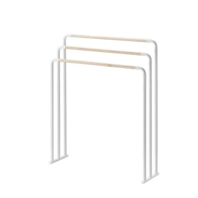 Afbeelding van Yamazaki Handdoekenrek Badkamer Plain White