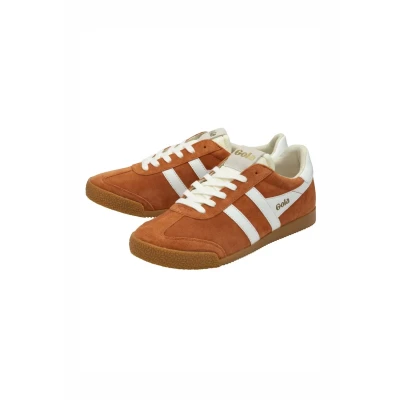 Afbeelding van Gola Sneakers laag, Heren, Maat: 40, Oranje Veloursleer