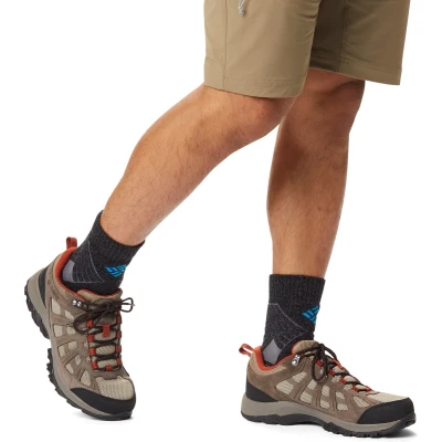 Afbeelding van Columbia Redmond III Waterproof Outdoorschoenen, Heren, Maat: 47, Pebble/dark sienna Leer en textiel