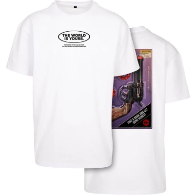 Afbeelding van Upscale by Mister Tee Herren Money Maker Tshirt print, Heren, Maat: XL, White