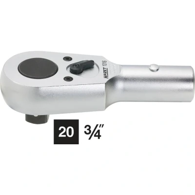 Afbeelding van HAZET 1016 Ratelkop 3/4 (20 mm) 165 mm