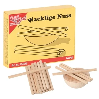 Afbeelding van Bartl 104549 Mini spel in de vorm van een flikkerende walnoot