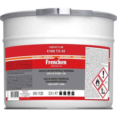 Afbeelding van Frencken Contactlijm K1000 TIX AV 2,5 liter