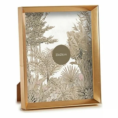 Afbeelding van Fotolijsten GiftDecor WPC0235MG 4 Gouden Glas Plastic (6 Stuks)