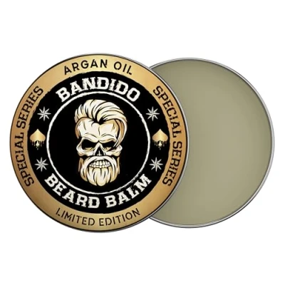 Afbeelding van Bandido Baardbalsem 40 ml met arganolie balsem baardverzorging Beard Wax Men temt de baard en maakt hem soepeler