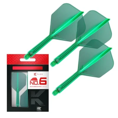 Afbeelding van Target K Flex Green NO6 Dart Flights Intermediate