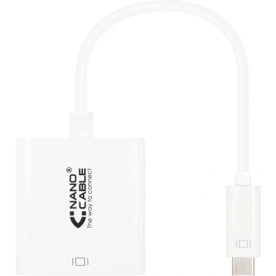 Afbeelding van Adapter USB C naar HDMI NANOCABLE 10.16.4102 15 cm Wit