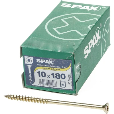 Afbeelding van Spax, Schroeven, Houtbouwschroeven (50 Schroeven per stuk)