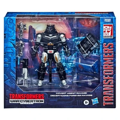 Image de Transformers War For Cybertron Undercover Agent Ravage Figure