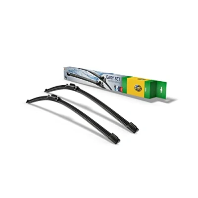 Afbeelding van Ruitenwisser Hella Easy Set Oe 9XW 358 164 131 Voor Flat blade wisserblad BMW: X4, 2 Active Tourer, X3, VOLVO: XC60 I, V60 I Box Body / Estate