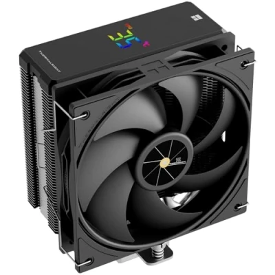 Afbeelding van Thermalright Assassin X 120R zwarte digitale CPU luchtkoeler, 2000 tpm snelheid, stille 12 cm PWM ventilator, schermafdekking, voor AM4/AM5, Intel