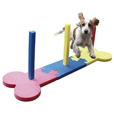 Afbeelding van KARLIE Dog Agility Hondentraining Slalom voor kleine honden