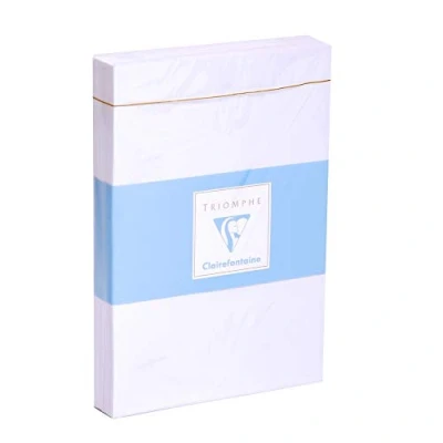Image de Clairefontaine Enveloppe C6 90g Bs Blanc Triomph Paquet De 25