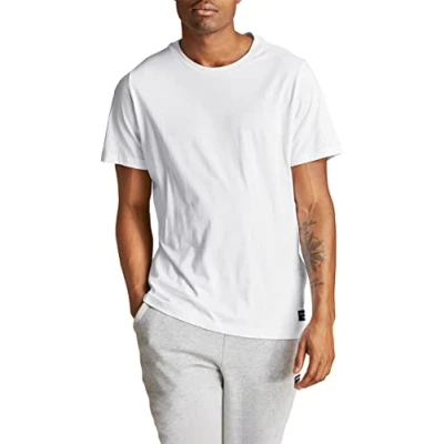 Afbeelding van Björn Borg heren T shirt met logo in de kleur Wit, maat: L