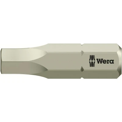 Afbeelding van Wera 1/4&quot; rvs inbus zeskant bit 5.5x25mm