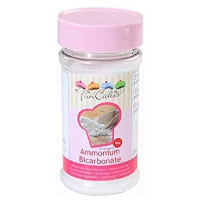 Afbeelding van FunCakes Koken Ammoniumbicarbonaat Hartshorn Zout Rijsmiddel 100 g