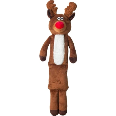 Afbeelding van Happy pet soft squeaky rendier 55x19x11 cm