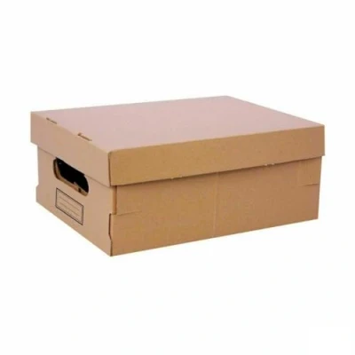 Afbeelding van Opbergbak met Deksel Confortime Karton 36,5 x 28,5 16,5 cm (6 Stuks)