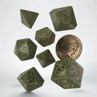 Afbeelding van the Witcher: Triss Fourteenth of Hill Dice Set