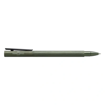 Afbeelding van Rollerbal Faber Castell NEO slim Aluminium olijf groen