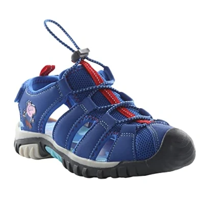 Afbeelding van Regatta Westshore&#039; Beschermende Teenbumper Water Friendly EVA Voetbed Slip Resistant Outsole Sandalen Sport Uniseks Kinderen, graniet cabaret