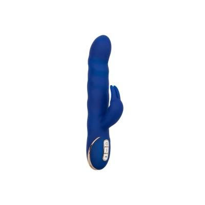 Afbeelding van Rabbit Vibrator CalExotics Jack Signature Wave Motion Blauw