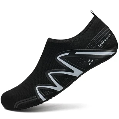 Afbeelding van IceUnicorn Barefoot Socks waterschoenen voor dames, Zwart 721