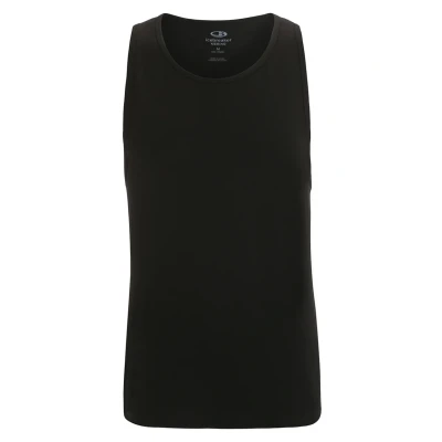 Afbeelding van Icebreaker Anatomica TANK Hemd, Heren, Maat: Large, Black/monsoon