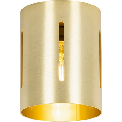 Afbeelding van QAZQA Design plafondlamp goud Yana