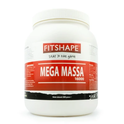 Afbeelding van Fitshape Mega Massa 16000 i Chocola 1,2 kg