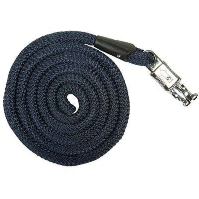 Afbeelding van HKM Halstertouw Aken Paniekhaak Donkerblauw 180cm